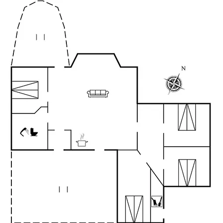 度假居 Eelin - 275m From The Sea By Interhome *